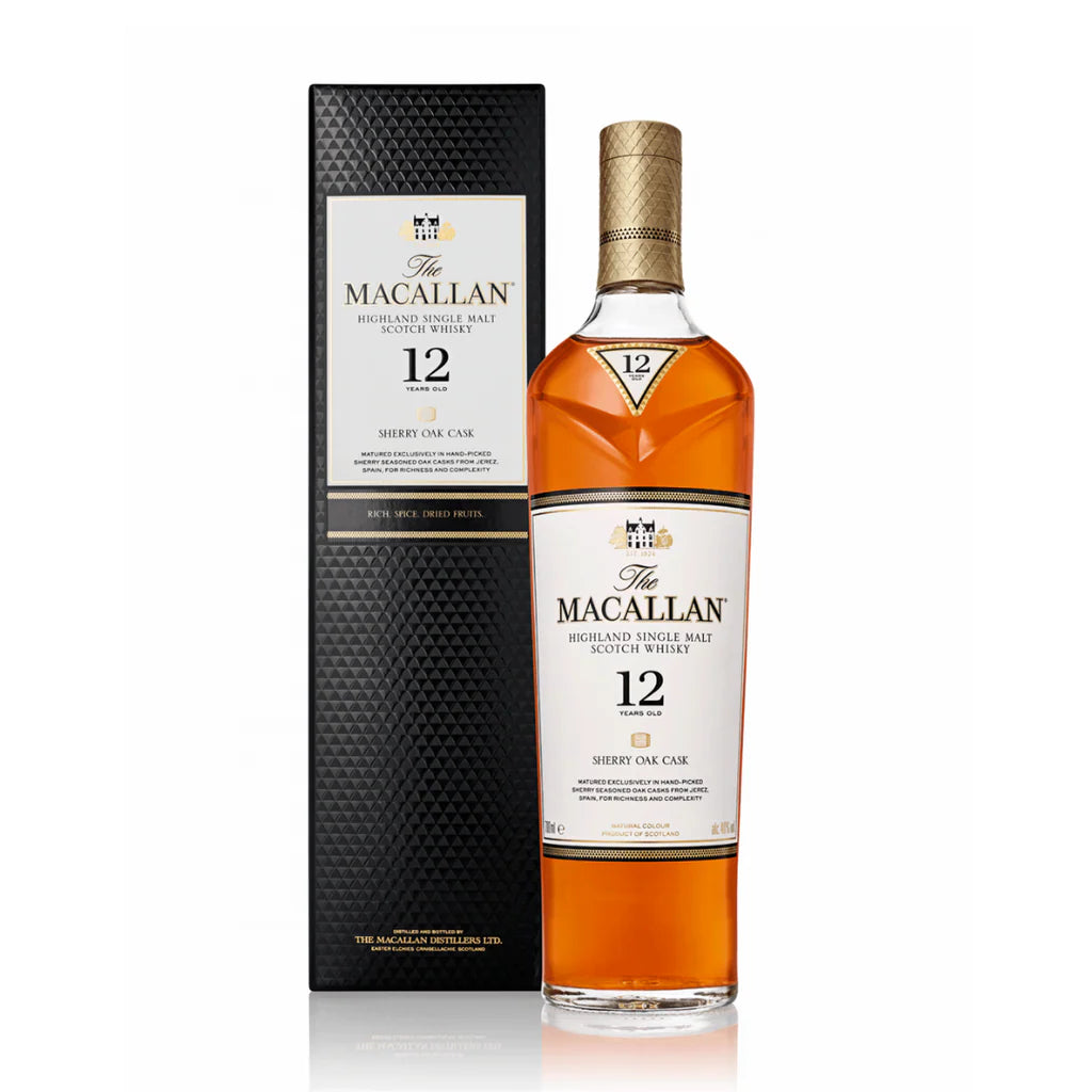 WHISKY THE MACALLAN 12 AÑOS SHERRY OAK CASK – The Winery