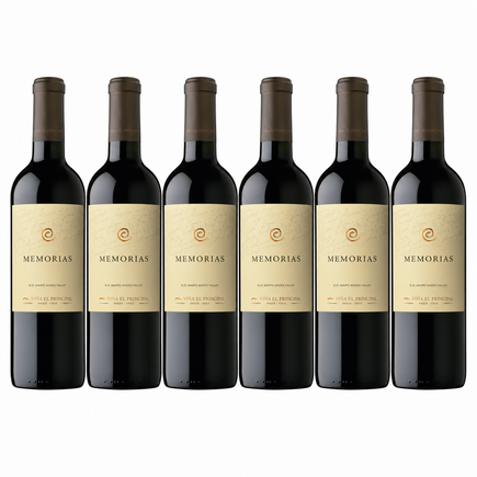 PACK 6 BOTELLAS El PRINCIPAL MEMORIAS