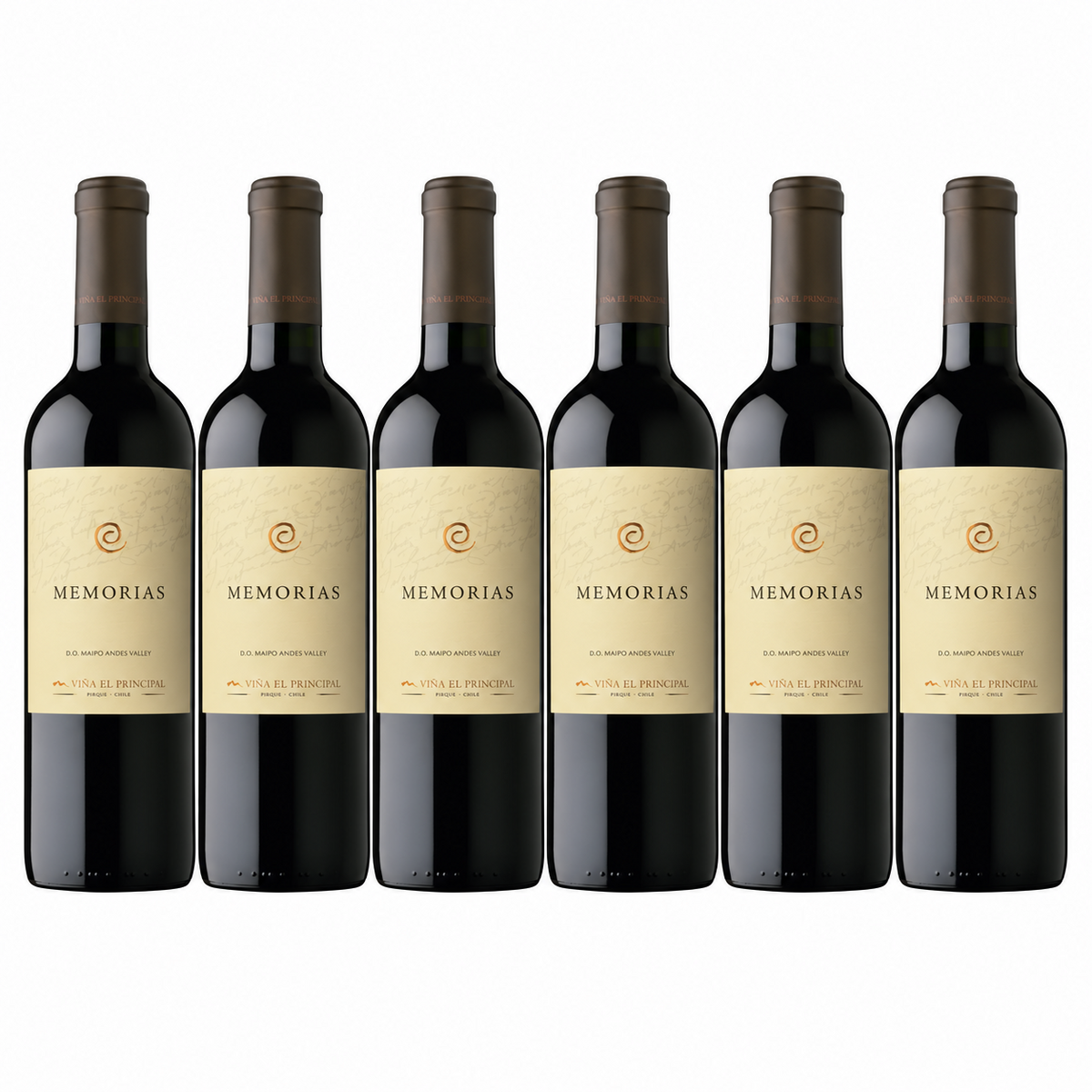 PACK 6 BOTELLAS El PRINCIPAL MEMORIAS