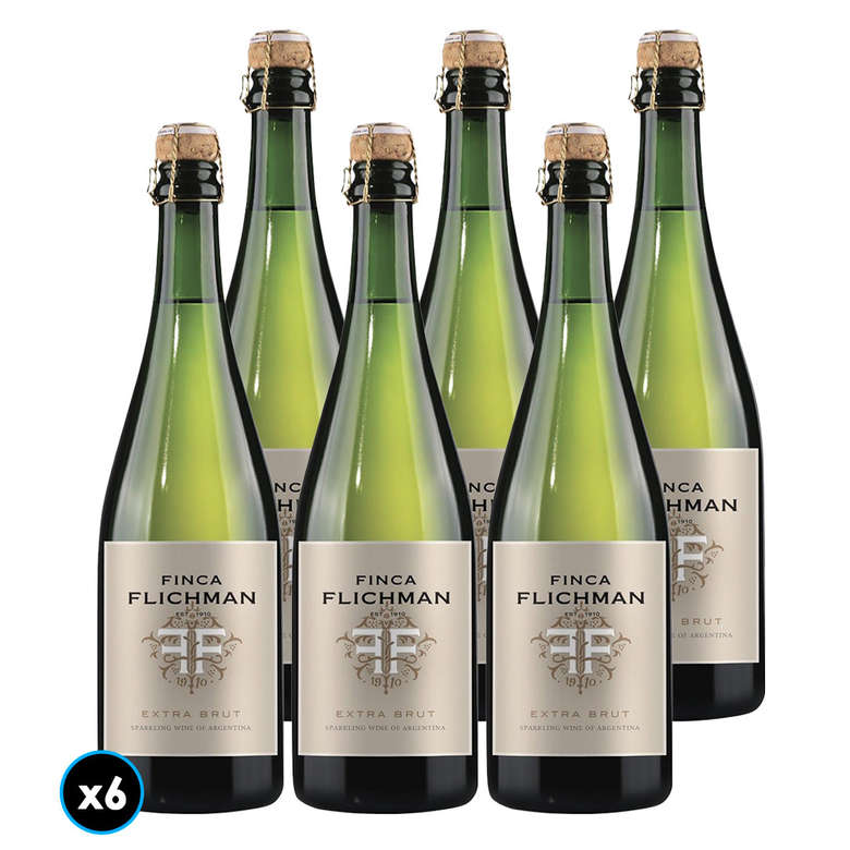 PACK 6 BOTELLAS FINCA FLICHMAN EXTRA BRUT
