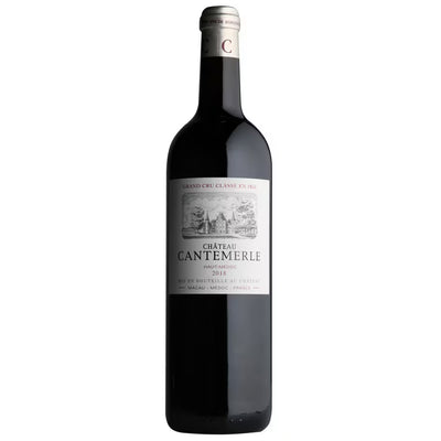 CHATEAU CANTEMERLE PREMIER VIN BORDEAUX HAUT MEDOC 5ÈME CRU CLASSÉ CABERNET-SAUVIGNON - MERLOT 2019