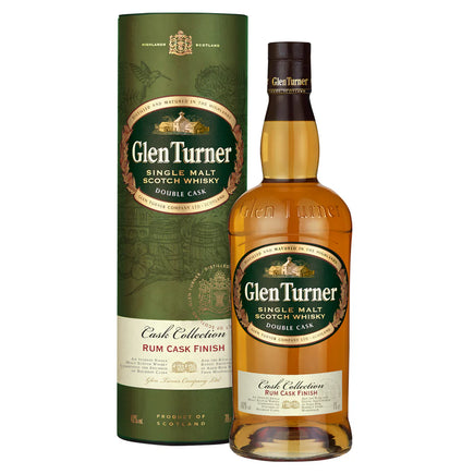 WHISKY SINGLE MALT GLEN TURNER RUM CASK 40º