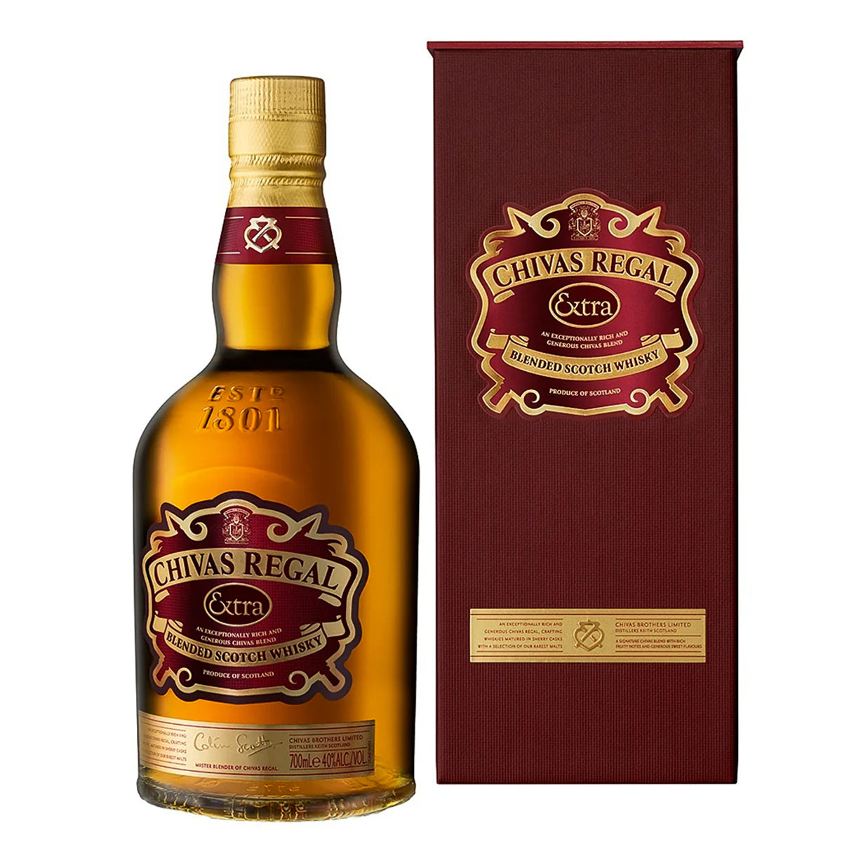 WHISKY CHIVAS REGAL EXTRA 13 AÑOS