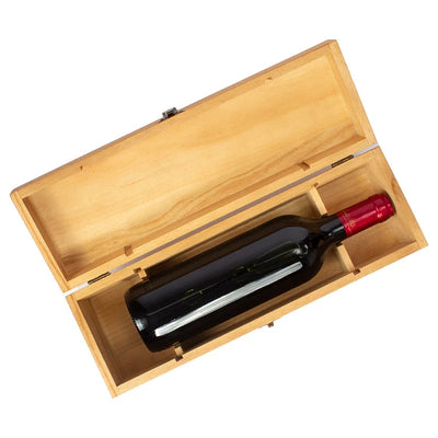 CAJA PINO 1 BOTELLA BAÚL