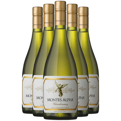 PACK 6 BOTELLAS MONTES ALPHA CHARDONNAY