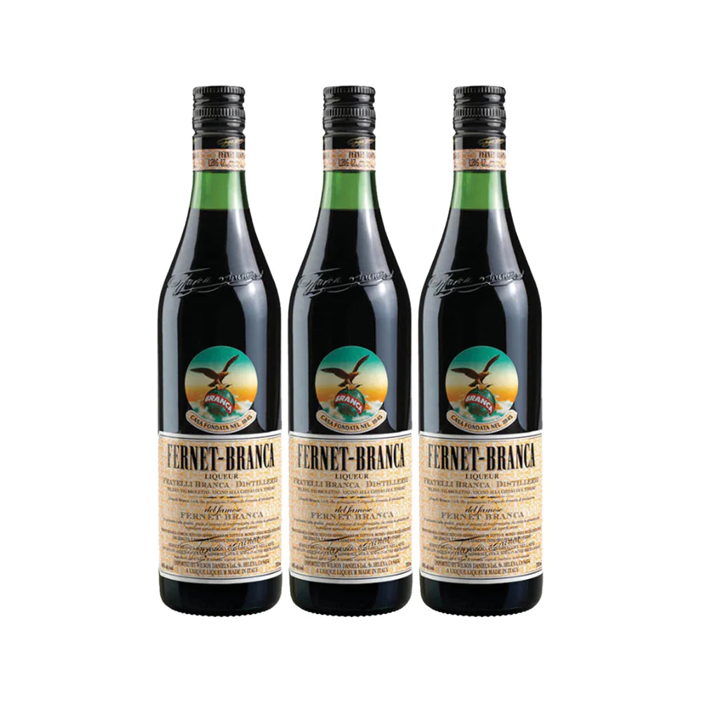 PACK 3 BOTELLAS FERNET BRANCA