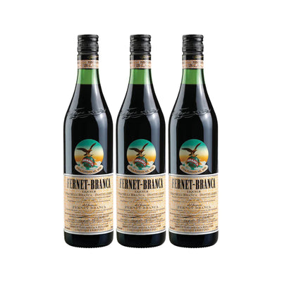 PACK 3 BOTELLAS FERNET BRANCA
