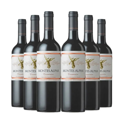 PACK 6 BOTELLAS MONTES ALPHA CARMENERE
