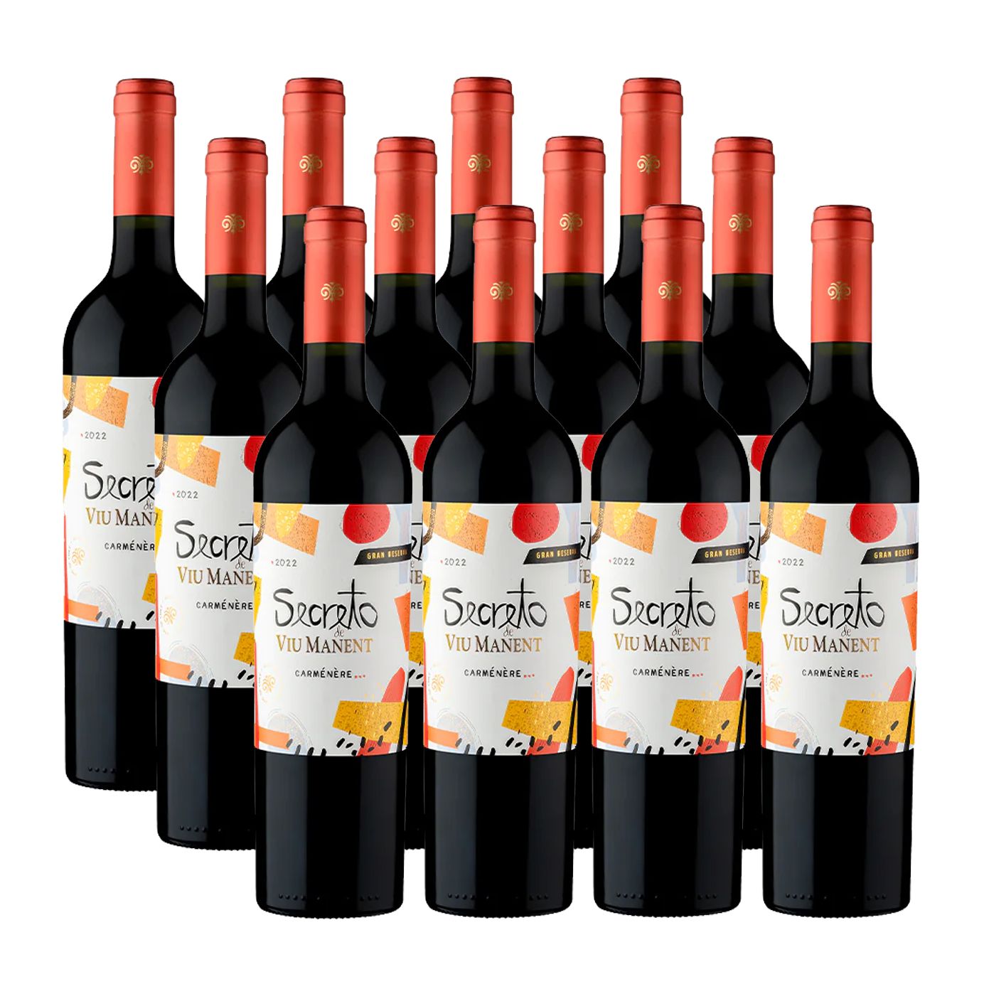 PACK 12 BOTELLAS VIU MANENT SECRETO CARMENERE