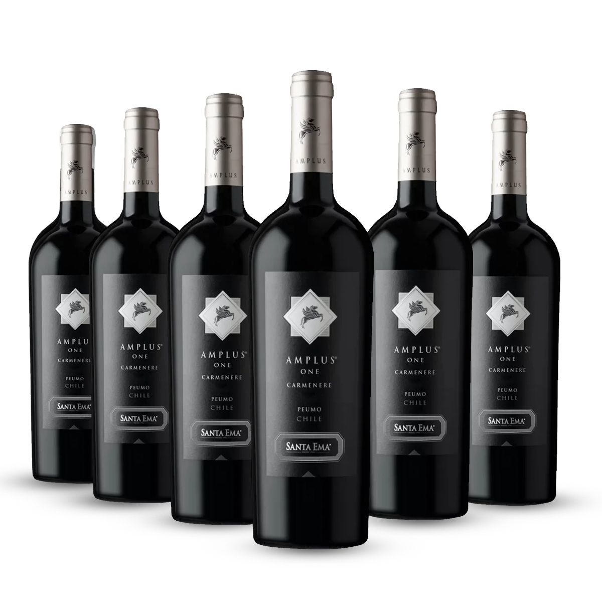 PACK 6 BOTELLAS SANTA EMA AMPLUS ONE CARMENERE