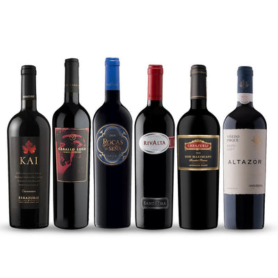 PACK 6 BOTELLAS ICONOS PARA CELEBRAR II