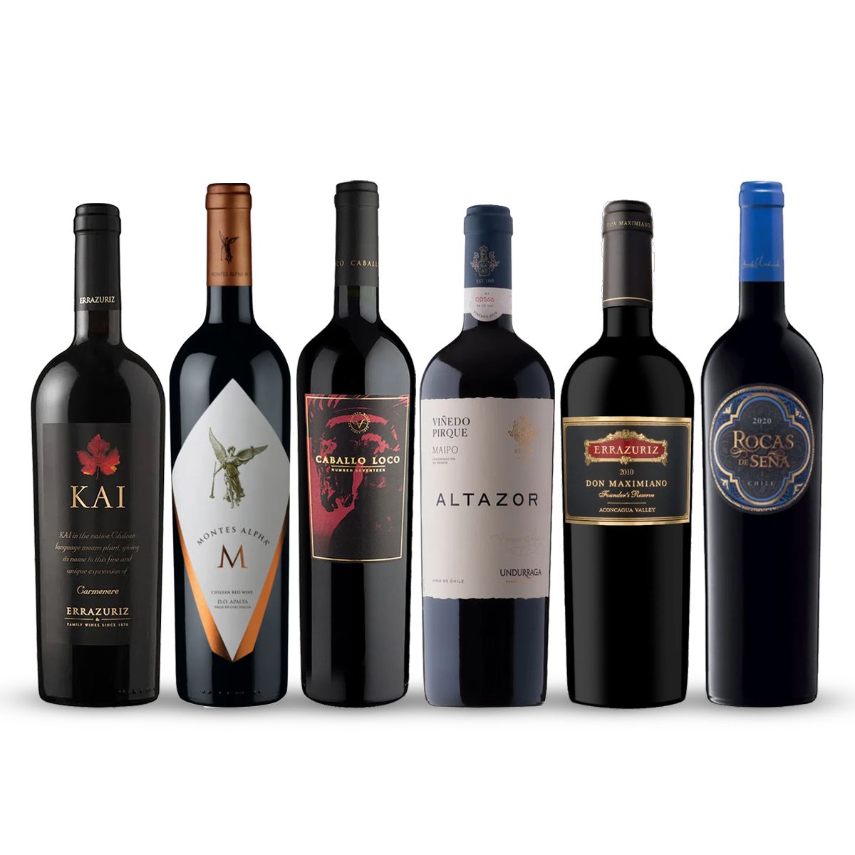 PACK 6 BOTELLAS ICONOS PARA CELEBRAR III