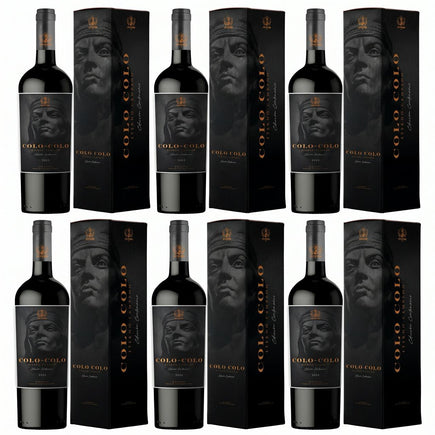 PACK 6 BOTELLAS COLO COLO CENTERNARIO ETERNO CAMPEON RED BLEND