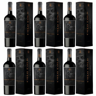 PACK 6 BOTELLAS COLO COLO CENTERNARIO ETERNO CAMPEON RED BLEND