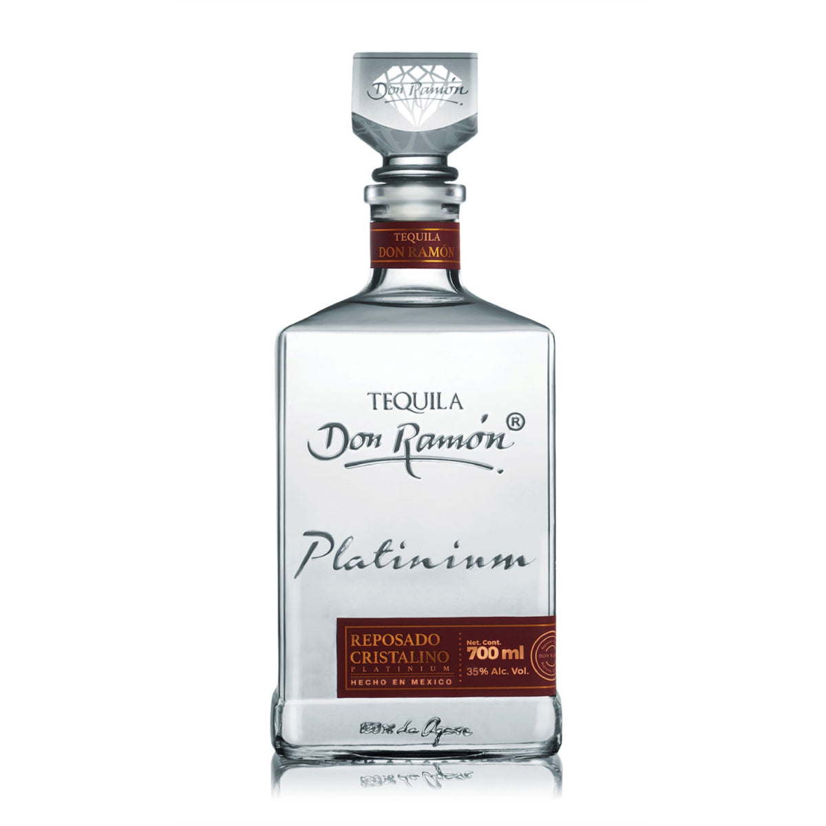 TEQUILA DON RAMON PLATINIUM REPOSADO CRISTALINO