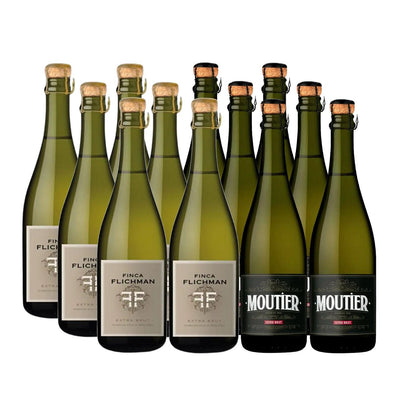 PACK 12 BURBUJAS ARGENTINAS EXTRA BRUT