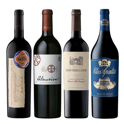 Pack 4 Botellas – Íconos Absolutos de Chile