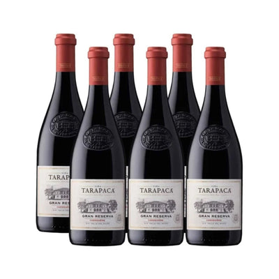 PACK 6 BOTELLAS TARAPACA GRAN RESERVA CARMENERE