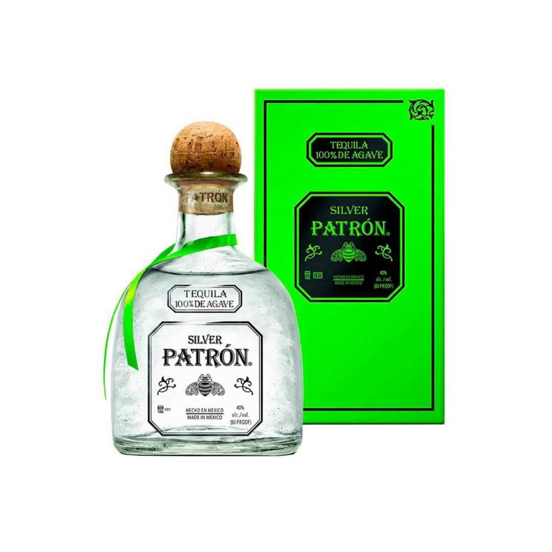 TEQUILA PATRON SILVER BLANCO