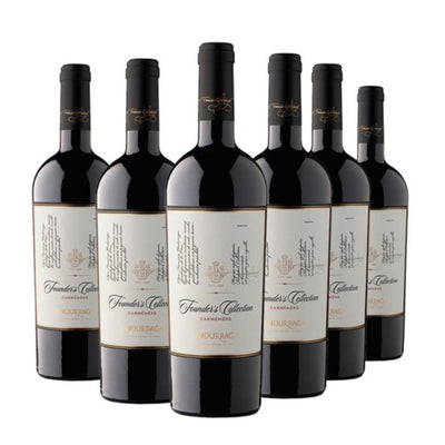 PACK 6 BOTELLAS UNDURRAGA FOUNDERS COLLECTION CARMENERE