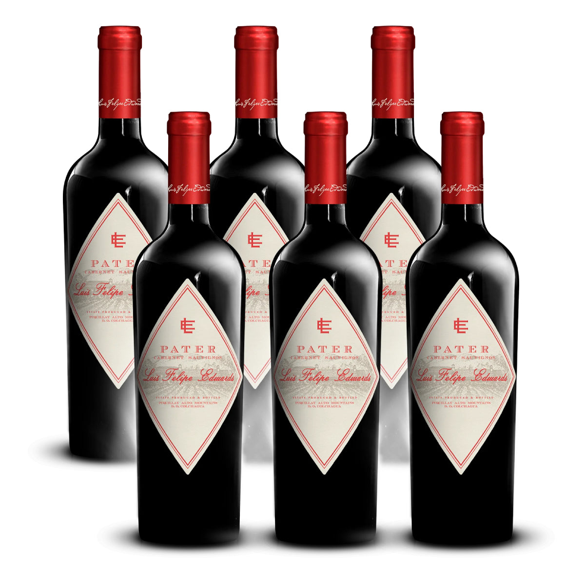 PACK 6 BOTELLAS LUIS FELIPE EDWARDS PATER CABERNET SAUVIGNON